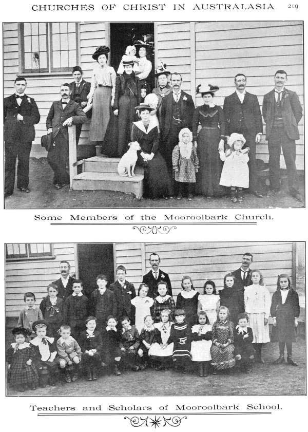 Jubilee Pictorial History of Churches of Christ in Australasia, p. 219
