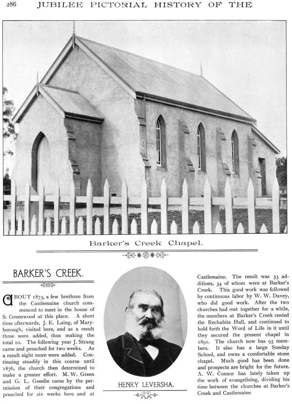 Jubilee Pictorial History of Churches of Christ in Australasia, p. 286