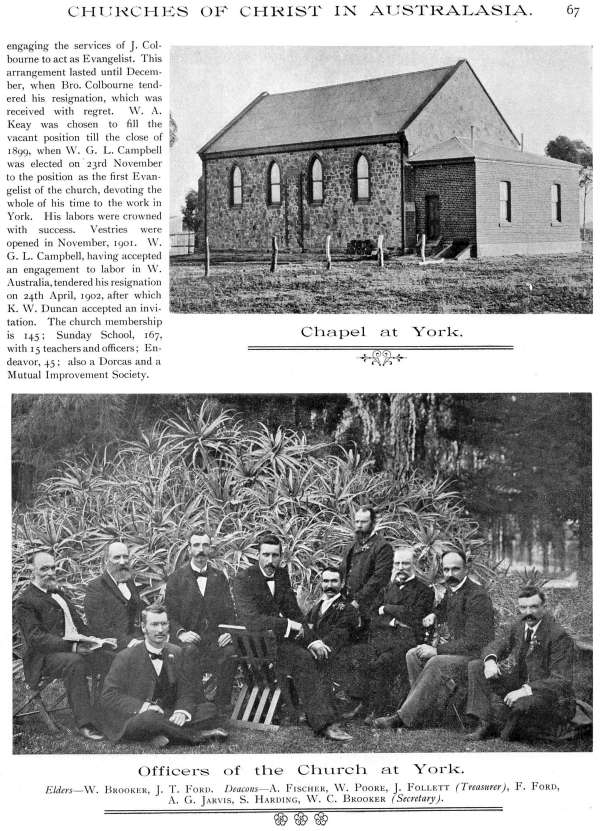 Jubilee Pictorial History of Churches of Christ in Australasia, p. 67