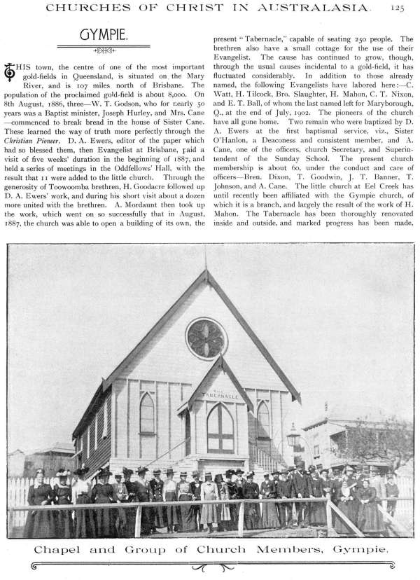 Jubilee Pictorial History of Churches of Christ in Australasia, p. 125