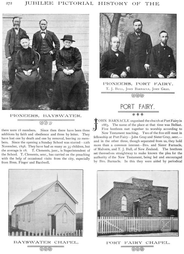 Jubilee Pictorial History of Churches of Christ in Australasia, p. 272