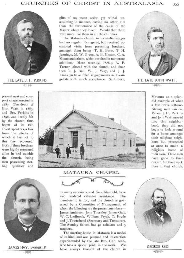 Jubilee Pictorial History of Churches of Christ in Australasia, p. 355