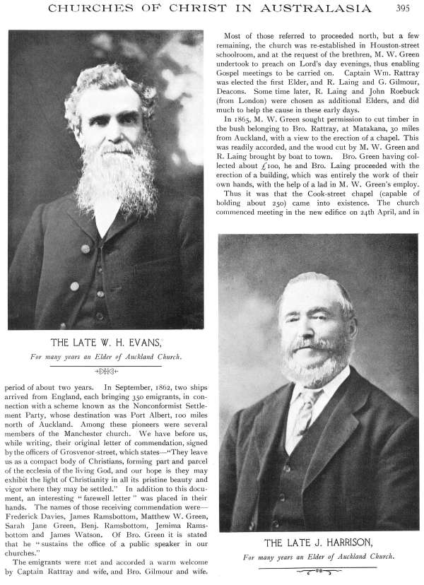 Jubilee Pictorial History of Churches of Christ in Australasia, p. 395