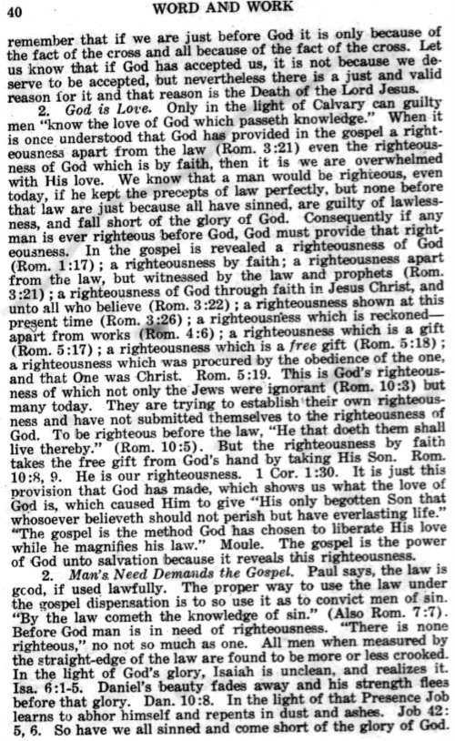 Word and Work, Vol. 15, No. 2, February 1922, p. 40