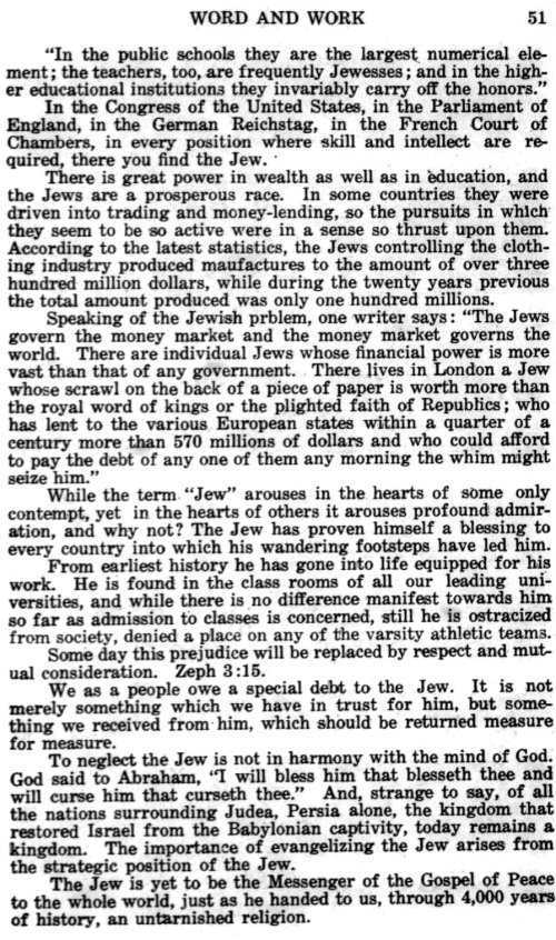 Word and Work, Vol. 15, No. 2, February 1922, p. 51