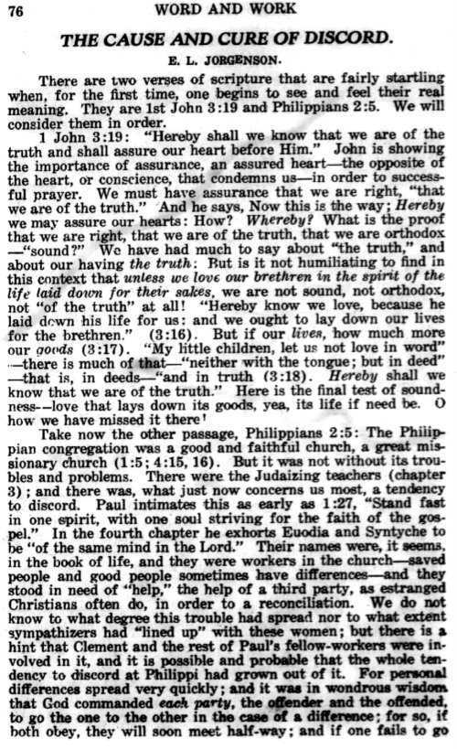 Word and Work, Vol. 15, No. 3, March 1922, p. 76