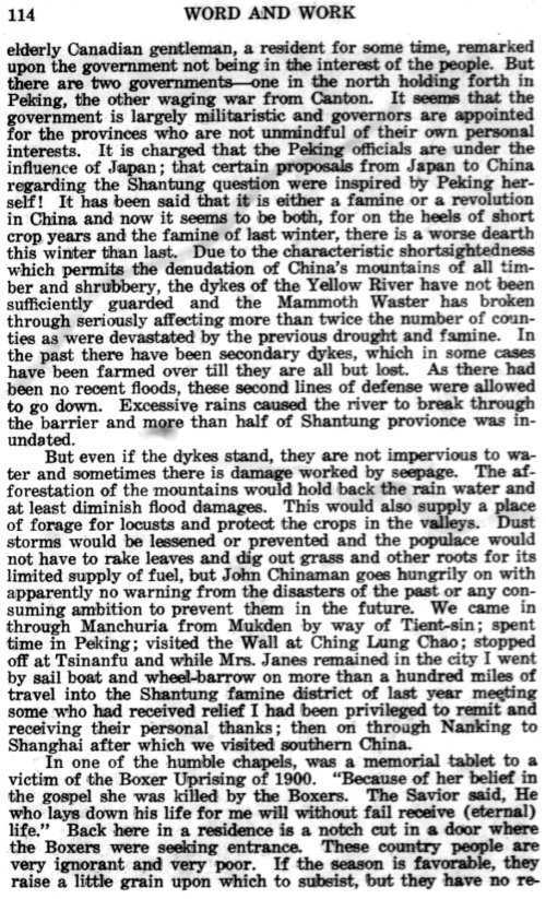 Word and Work, Vol. 15, No. 4, April 1922, p. 114