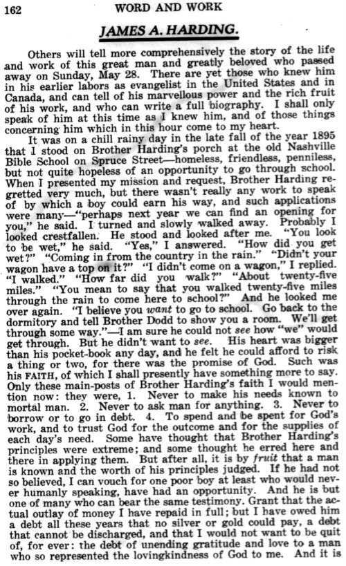 Word and Work, Vol. 15, No. 6, June 1922, p. 162