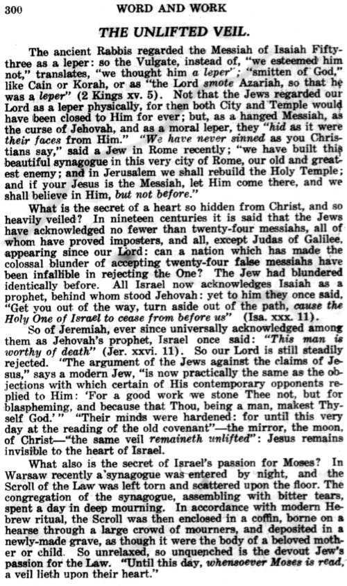 Word and Work, Vol. 15, No. 10, October 1922, p. 300