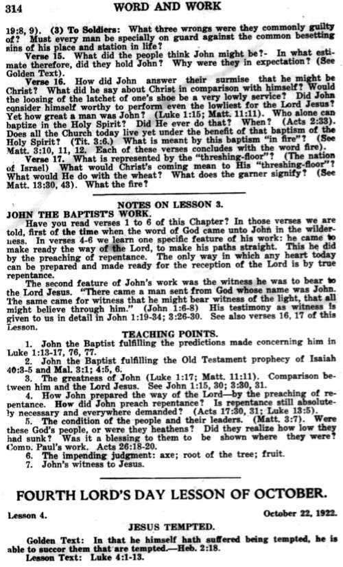 Word and Work, Vol. 15, No. 10, October 1922, p. 314