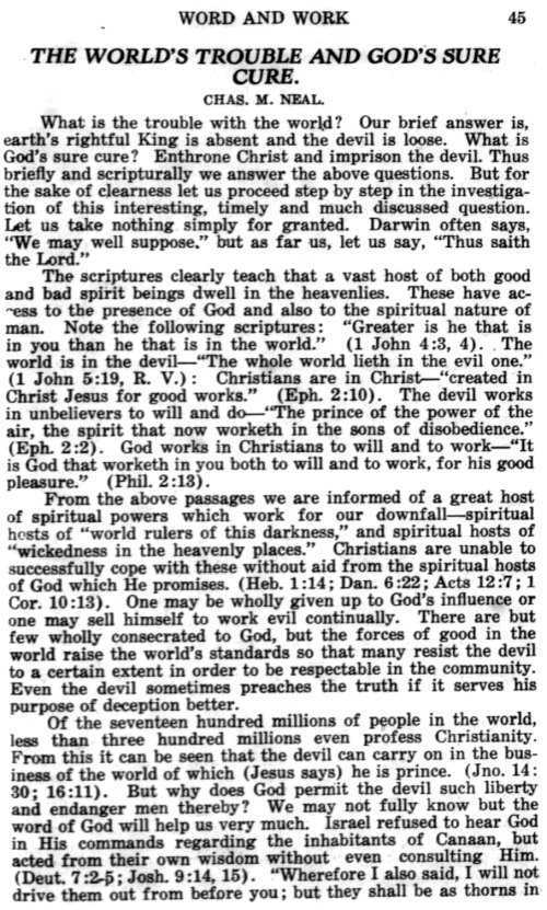 Word and Work, Vol. 16, No. 2, February 1923, p. 45