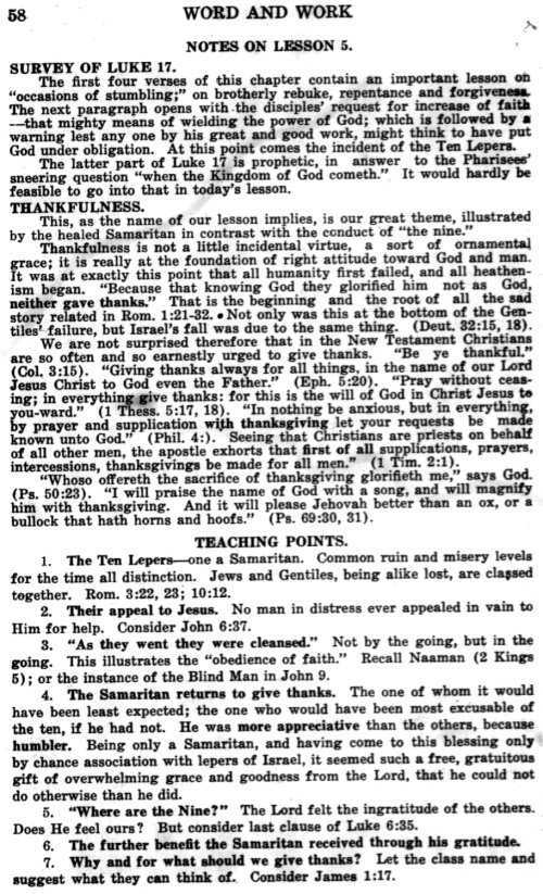 Word and Work, Vol. 16, No. 2, February 1923, p. 58