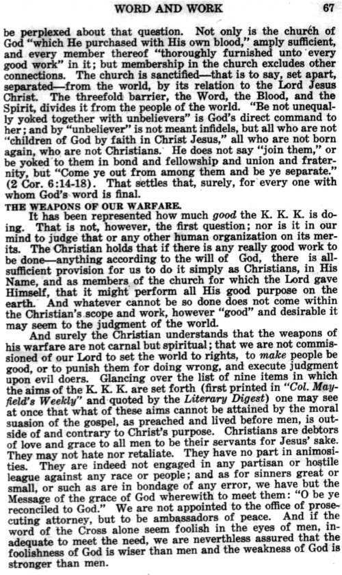 Word and Work, Vol. 16, No. 3, March 1923, p. 67