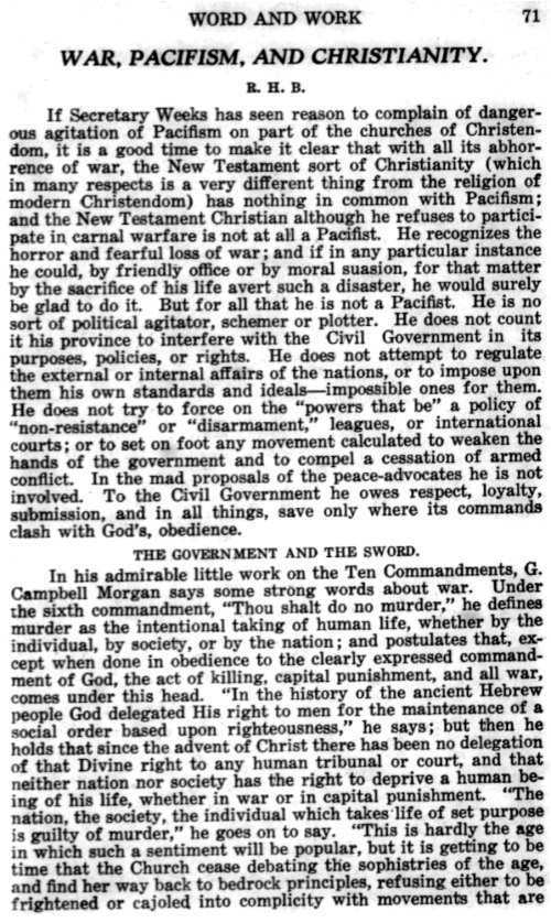 Word and Work, Vol. 16, No. 3, March 1923, p. 71