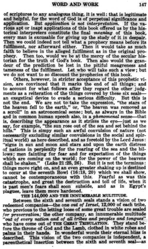 Word and Work, Vol. 16, No. 5, May 1923, p. 147