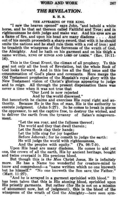 Word and Work, Vol. 16, No. 9, September 1923, p. 267