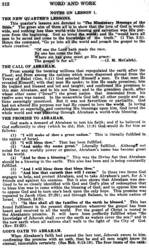 Word and Work, Vol. 16, No. 10, October 1923, p. 312