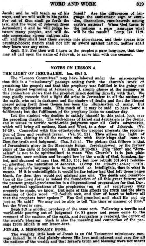 Word and Work, Vol. 16, No. 10, October 1923, p. 319