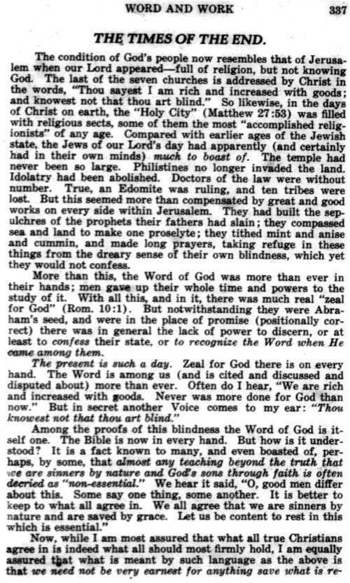 Word and Work, Vol. 16, No. 11, November 1923, p. 337