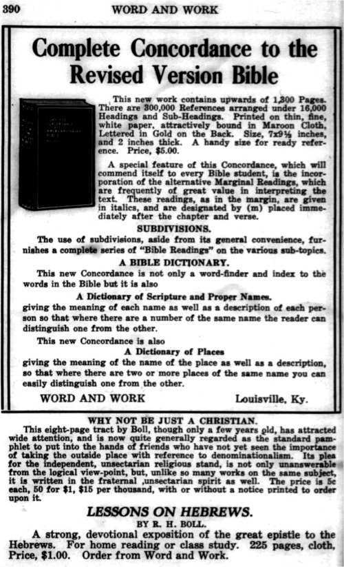 Word and Work, Vol. 16, No. 12, December 1923, p. 390