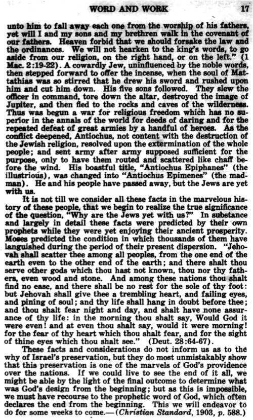 Word and Work, Vol. 17, No. 1, January 1924, p. 17