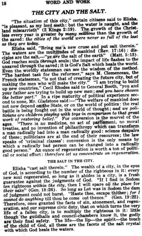 Word and Work, Vol. 17, No. 1, January 1924, p. 18