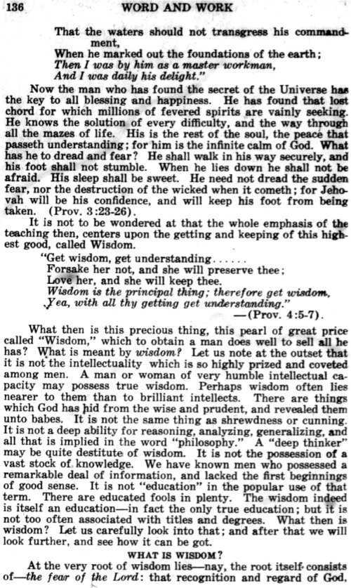 Word and Work, Vol. 17, No. 5, May 1924, p. 136