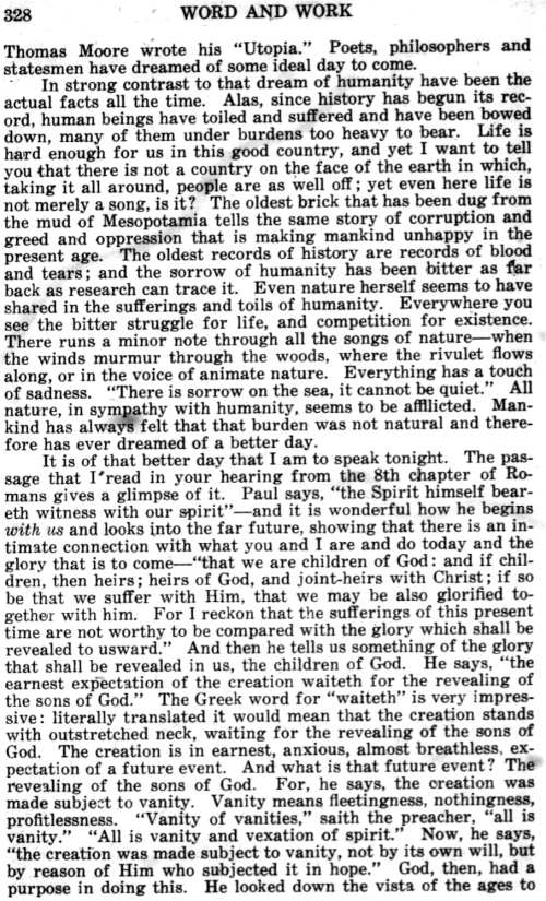 Word and Work, Vol. 17, No. 11, November 1924, p. 328