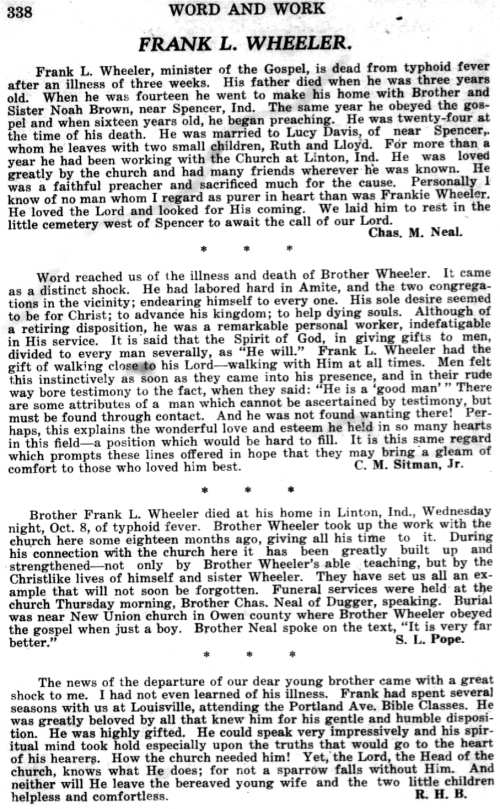 Word and Work, Vol. 17, No. 11, November 1924, p. 338