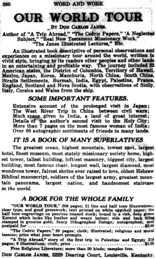 Word and Work, Vol. 17, No. 12, December 1924, p. 390