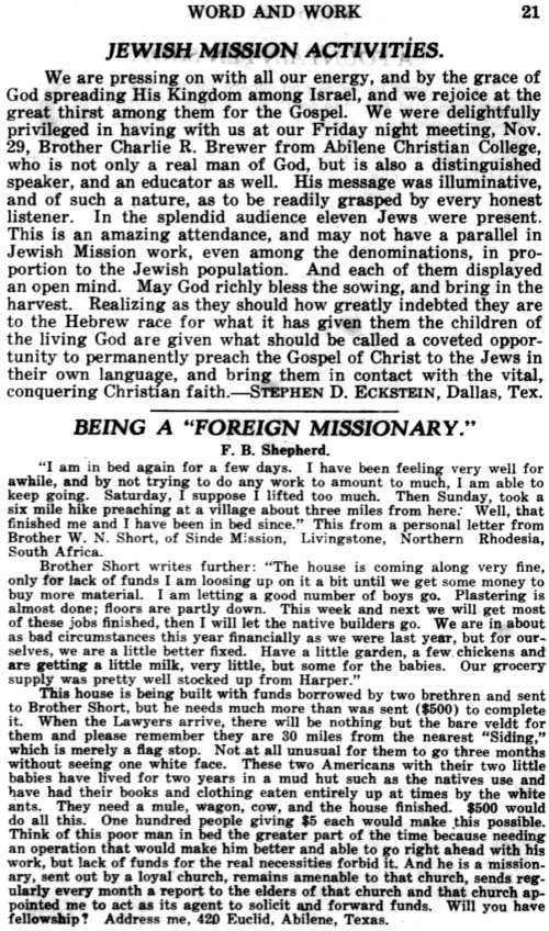 Word and Work, Vol. 18, No. 1, January 1925, p. 21