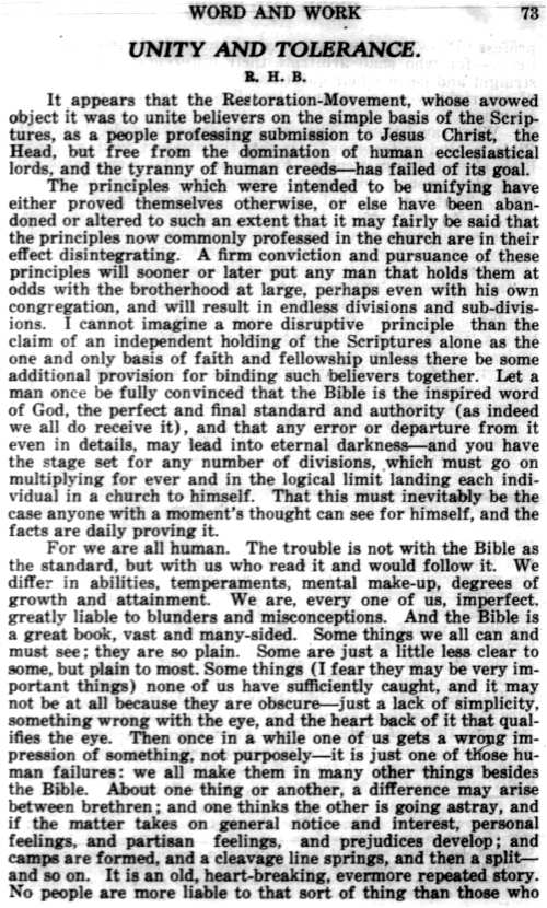 Word and Work, Vol. 18, No. 3, March 1925, p. 73