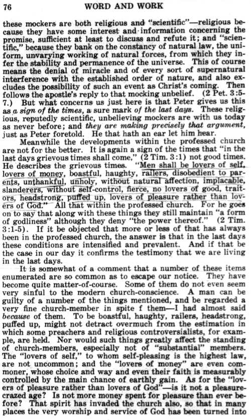 Word and Work, Vol. 18, No. 3, March 1925, p. 76