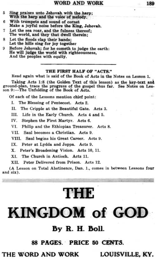 Word and Work, Vol. 18, No. 6, June 1925, p. 189