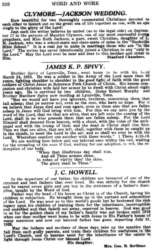 Word and Work, Vol. 18, No. 10, October 1925, p. 310