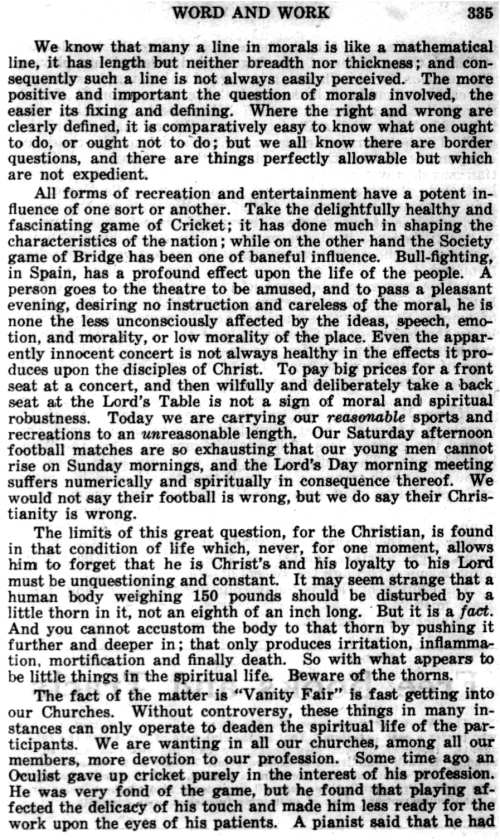 Word and Work, Vol. 18, No. 11, November 1925, p. 335