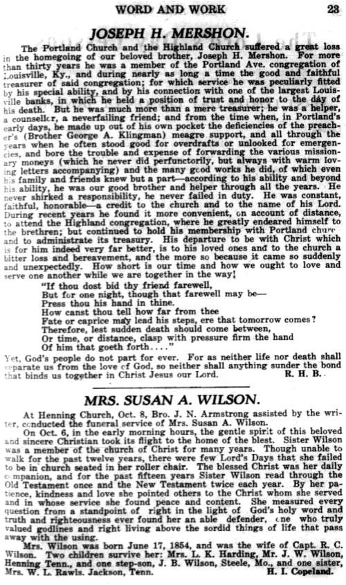 Word and Work, Vol. 19, No. 1, January 1926, p. 23