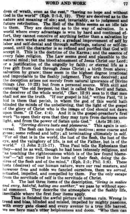 Word and Work, Vol. 19, No. 3, March 1926, p. 77