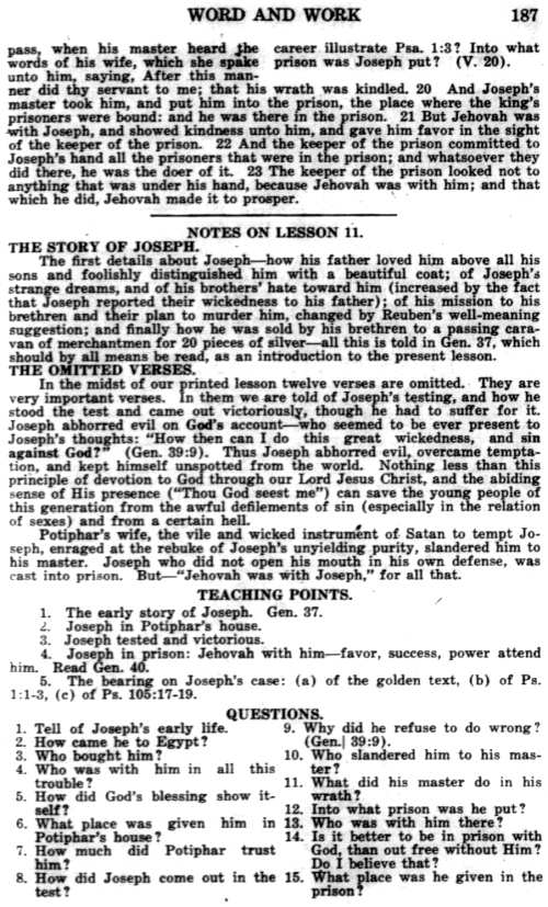 Word and Work, Vol. 19, No. 6, June 1926, p. 187