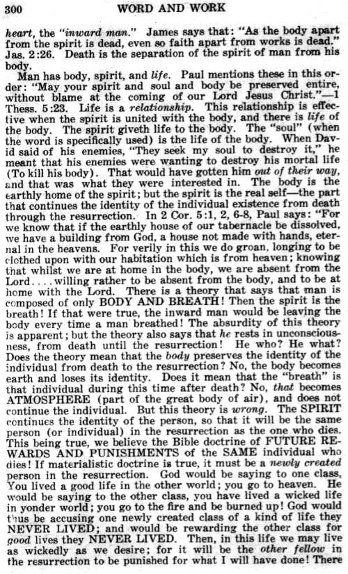 Word and Work, Vol. 19, No. 10, October 1926, p. 300