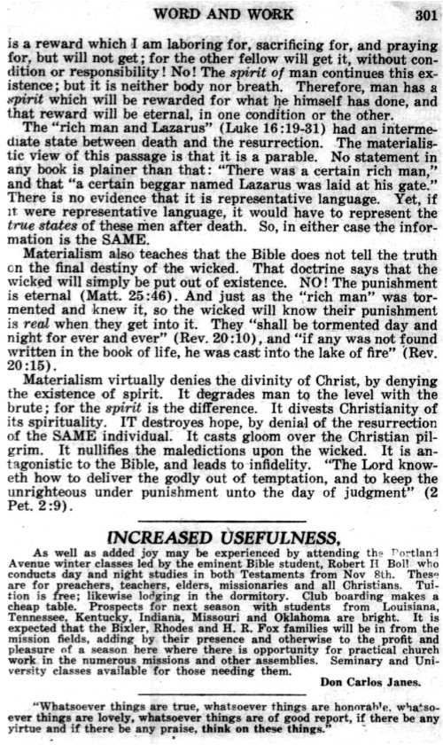 Word and Work, Vol. 19, No. 10, October 1926, p. 301