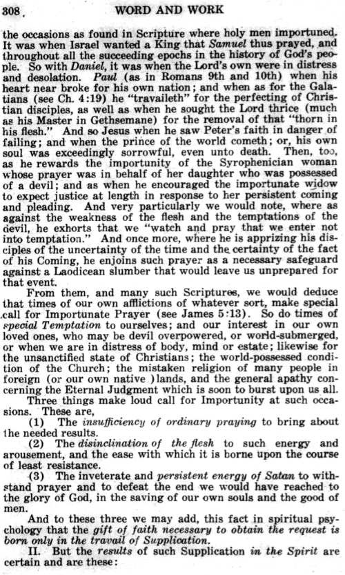 Word and Work, Vol. 19, No. 10, October 1926, p. 308