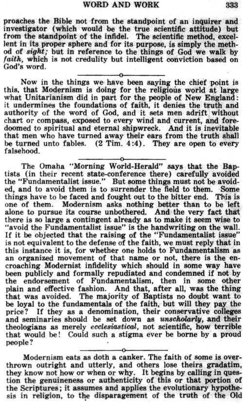 Word and Work, Vol. 19, No. 11, November 1926, p. 333