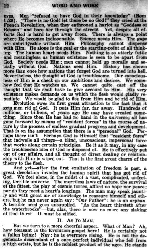 Word and Work, Vol. 20, No. 1, January 1927, p. 12