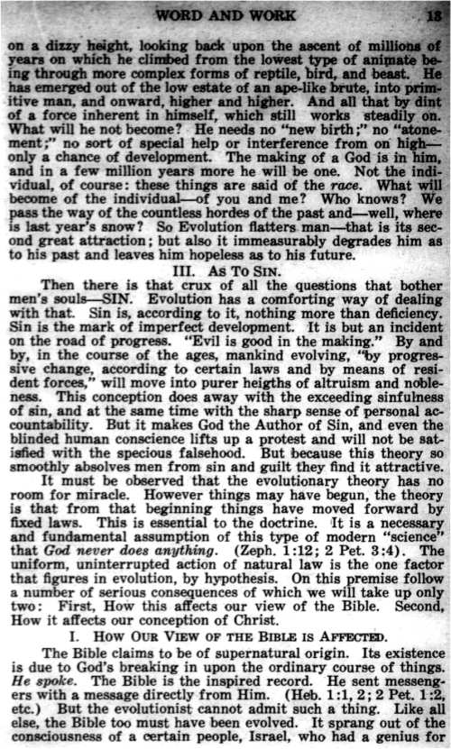 Word and Work, Vol. 20, No. 1, January 1927, p. 13