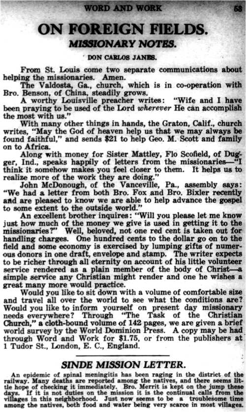 Word and Work, Vol. 20, No. 2, February 1927, p. 53