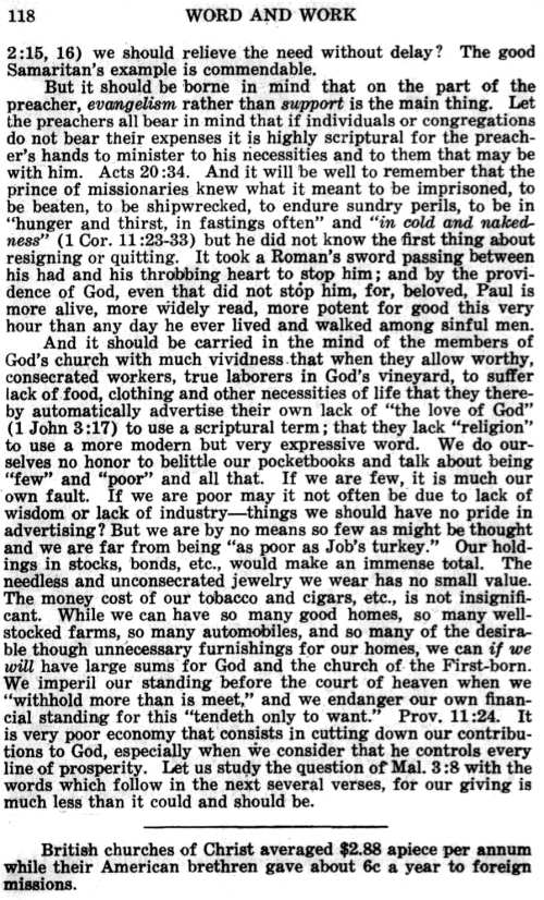 Word and Work, Vol. 20, No. 4, April 1927, p. 118