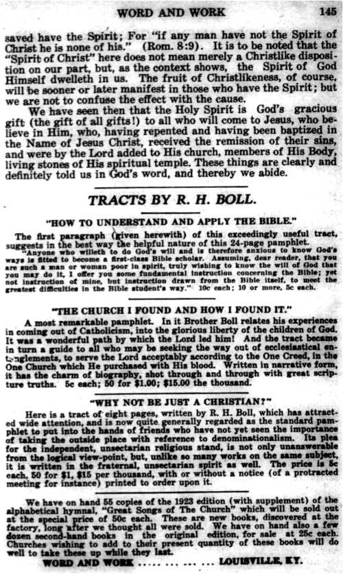 Word and Work, Vol. 20, No. 5, May 1927, p. 145