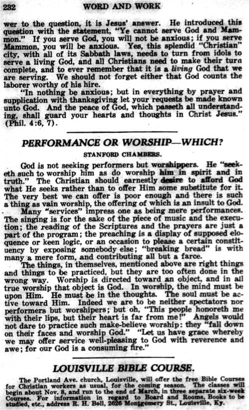 Word and Work, Vol. 20, No. 8, August 1927, p. 232