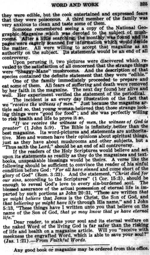 Word and Work, Vol. 20, No. 11, November 1927, p. 325